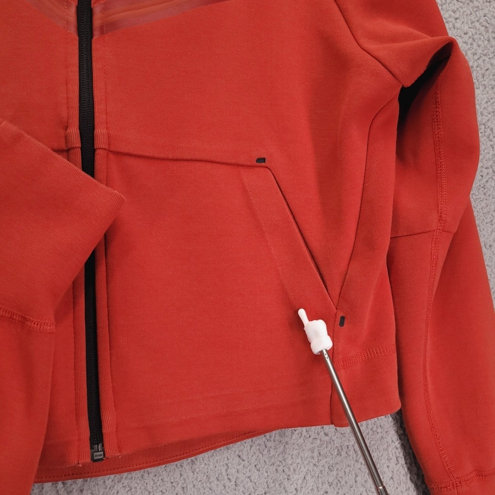 NIKE Sweatsuit Size SMALL Orange Tech Fleece Windrunner w/ Jogger Set - Picture 5 of 16